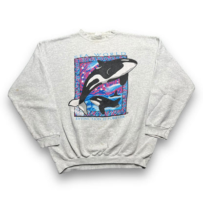 90s Seaworld Orca Crewneck - XL