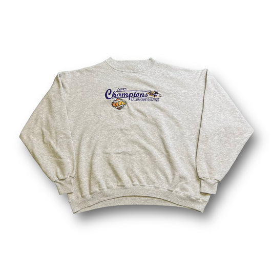 ‘01 Ravens Crewneck (XL)