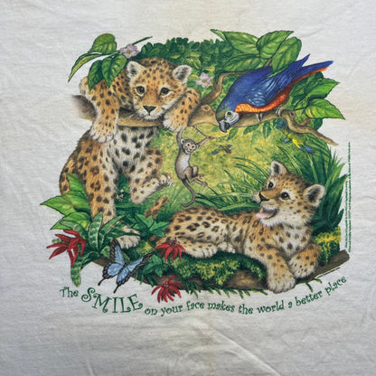 ‘02 Wildlife Animals Tee - L