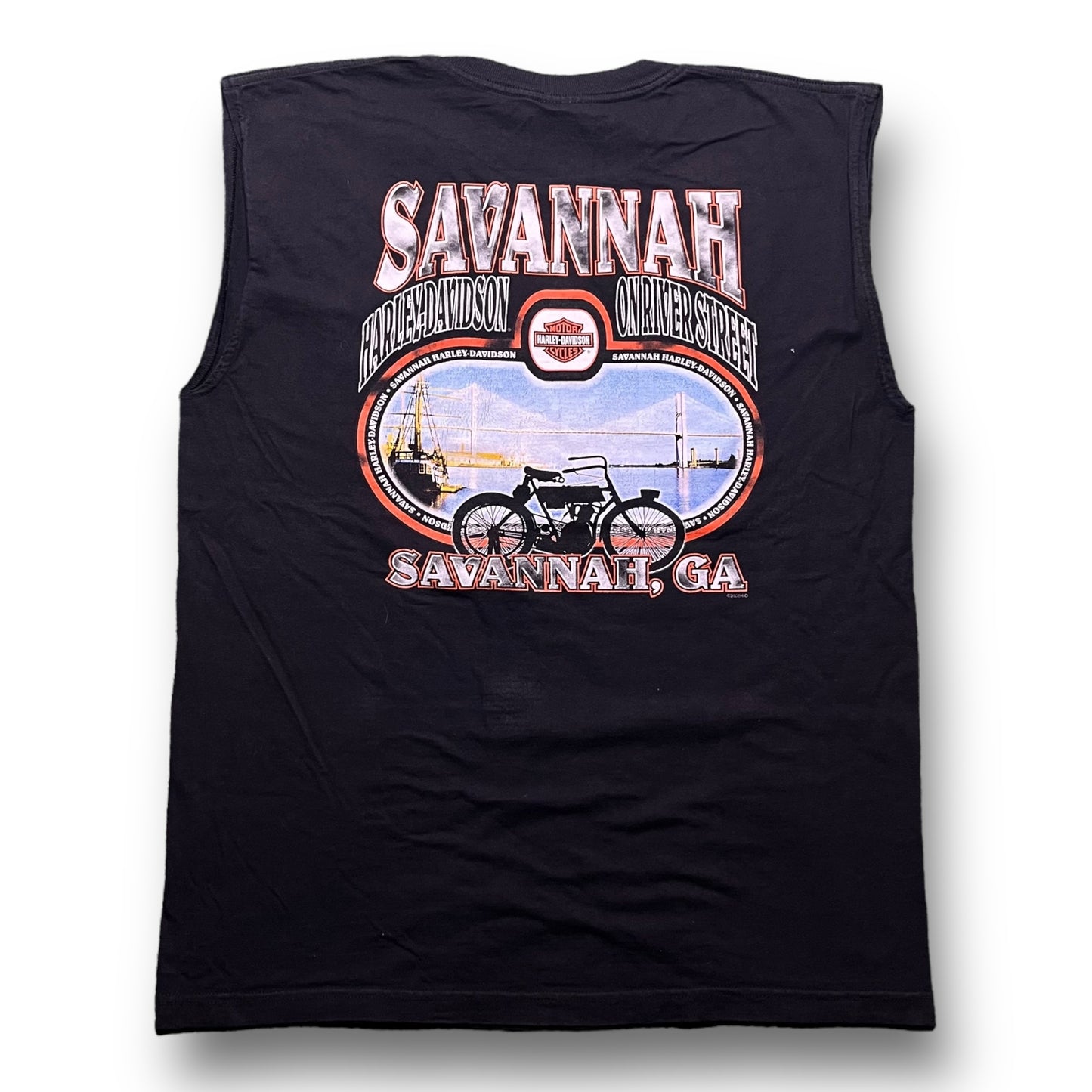 ‘03 Savannah Harley Davidson Tee - XL