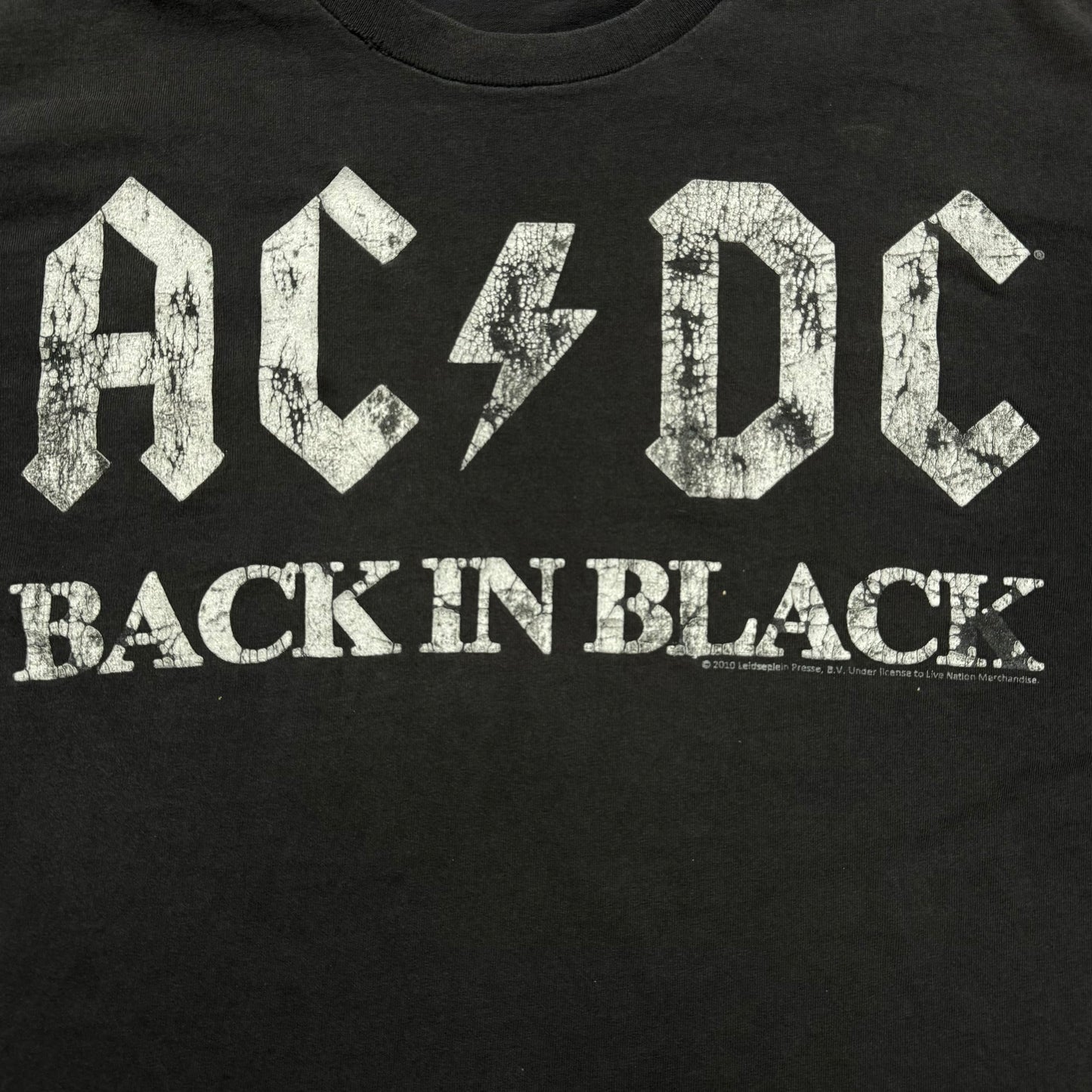 ‘10 AC DC Back in Black Tee (XL)