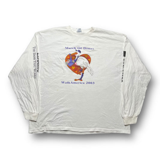 ‘03 March Of Dimes Bird Tee - 2XL