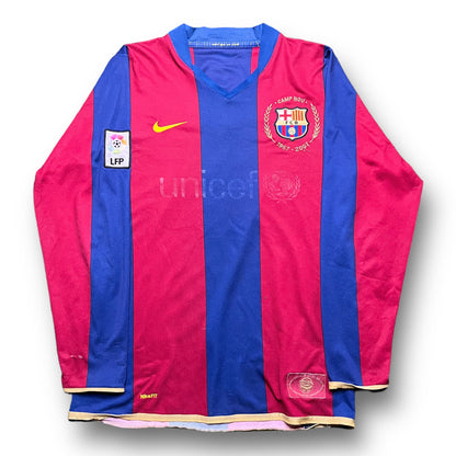 ‘07 FC Barcelona Long Sleeve Tee - L