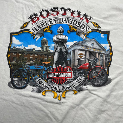 ‘07 Boston Harley Davidson Tee - L