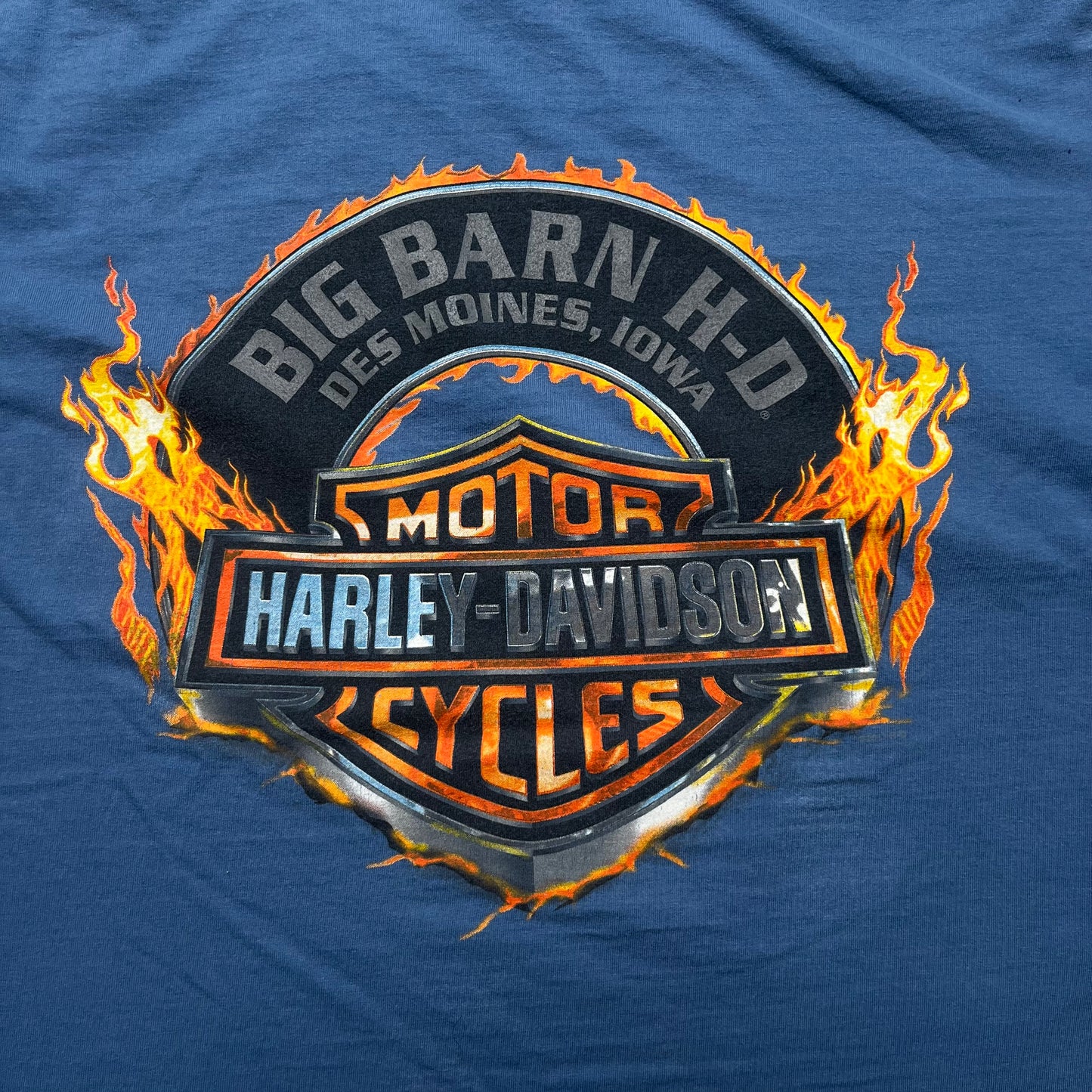 00s Big Barn Harley Davidson Tee - M