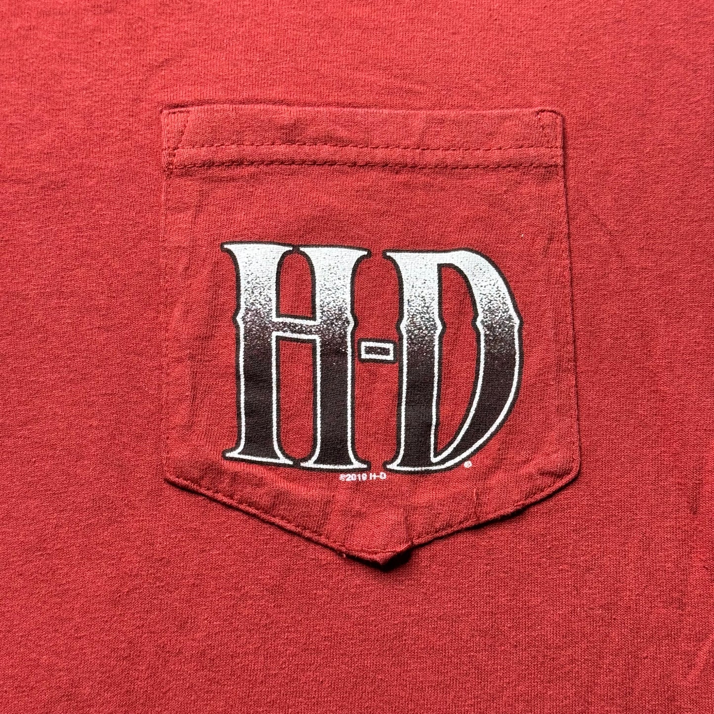 00s PA Harley Davidson Red Tee - XL