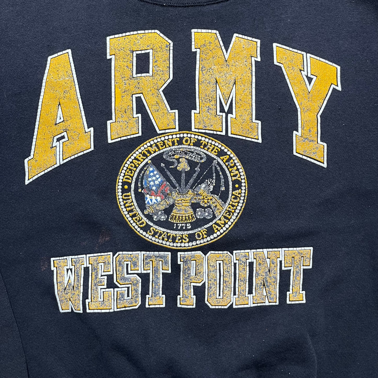 90s Army West Point Crewneck - XL