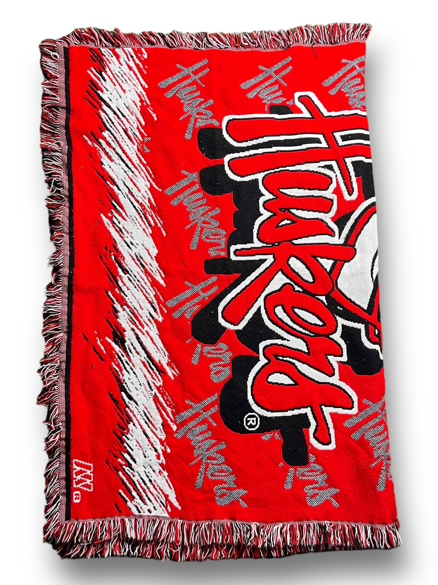 90s Nebraska Cornhuskers Blanket