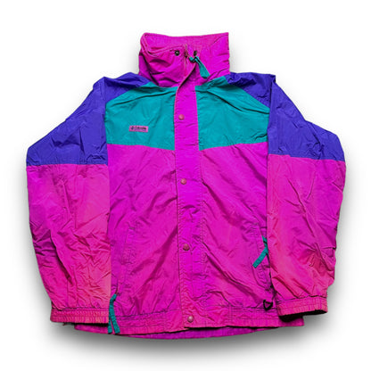 Columbia Pink Windbreaker - YXL