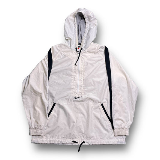 90s White Nike Windbreaker (L)