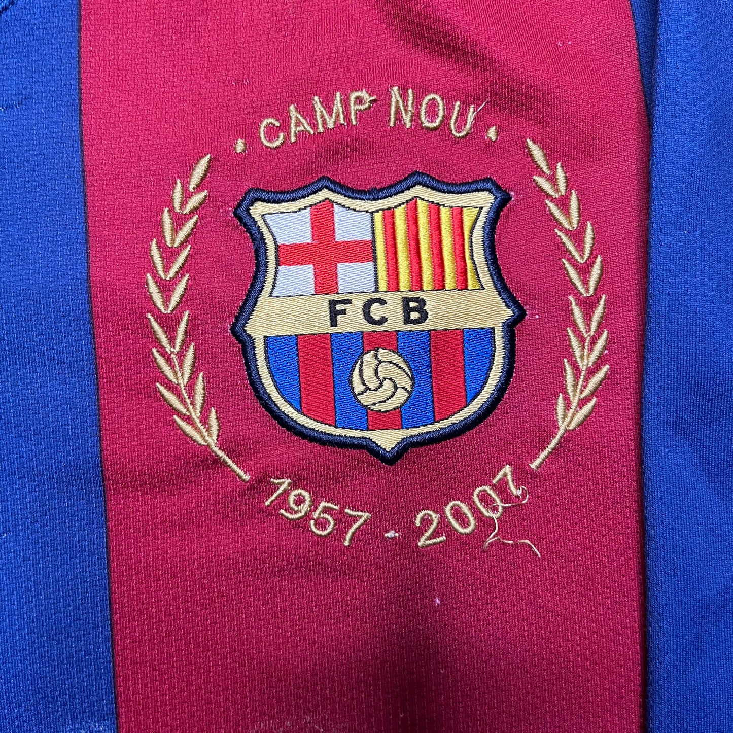 ‘07 FC Barcelona Long Sleeve Tee - L