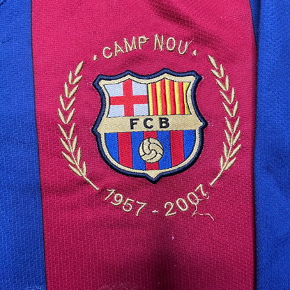 ‘07 FC Barcelona Long Sleeve Tee - L