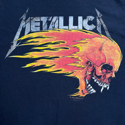 ‘18 Metallica Fire Skull Tee - S