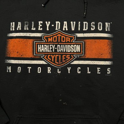 ‘17 Harley Davidson Black Hoodie - L