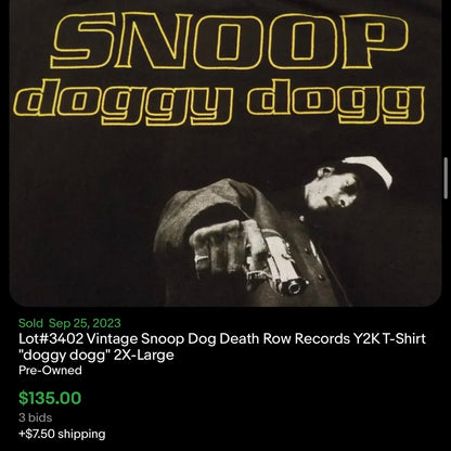 ‘05 Snoop Doggy Tee (XL)