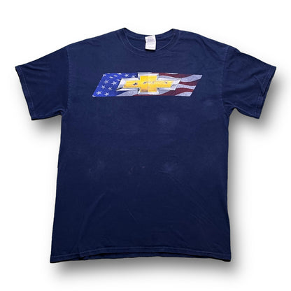 00s Chevy American Flag Tee - L