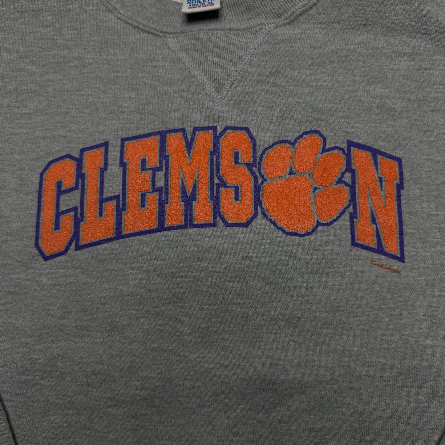 00s Clemson Tigers Crewneck - YXL