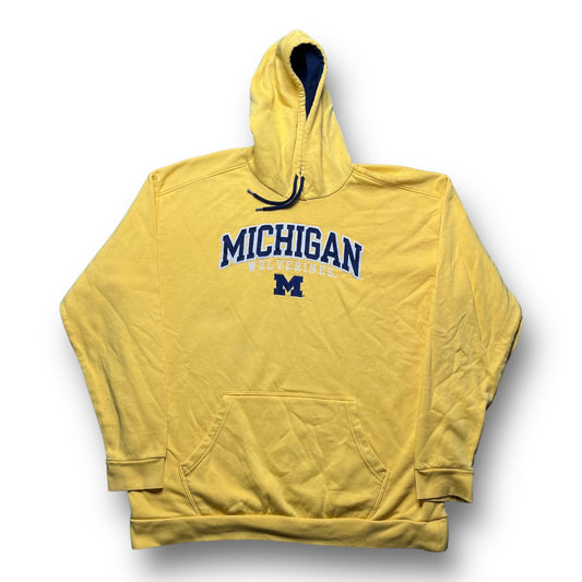 00s Michigan Wolverines Hoodie - 2XL