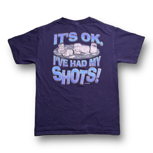 ‘02 Big Dogs Shots Tee (M)