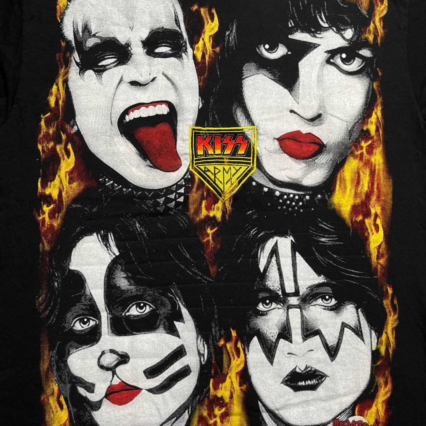 Kiss Army Band Rock & Death Tee (XL)