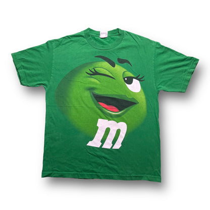 ‘09 Green M&Ms Candy Tee - L