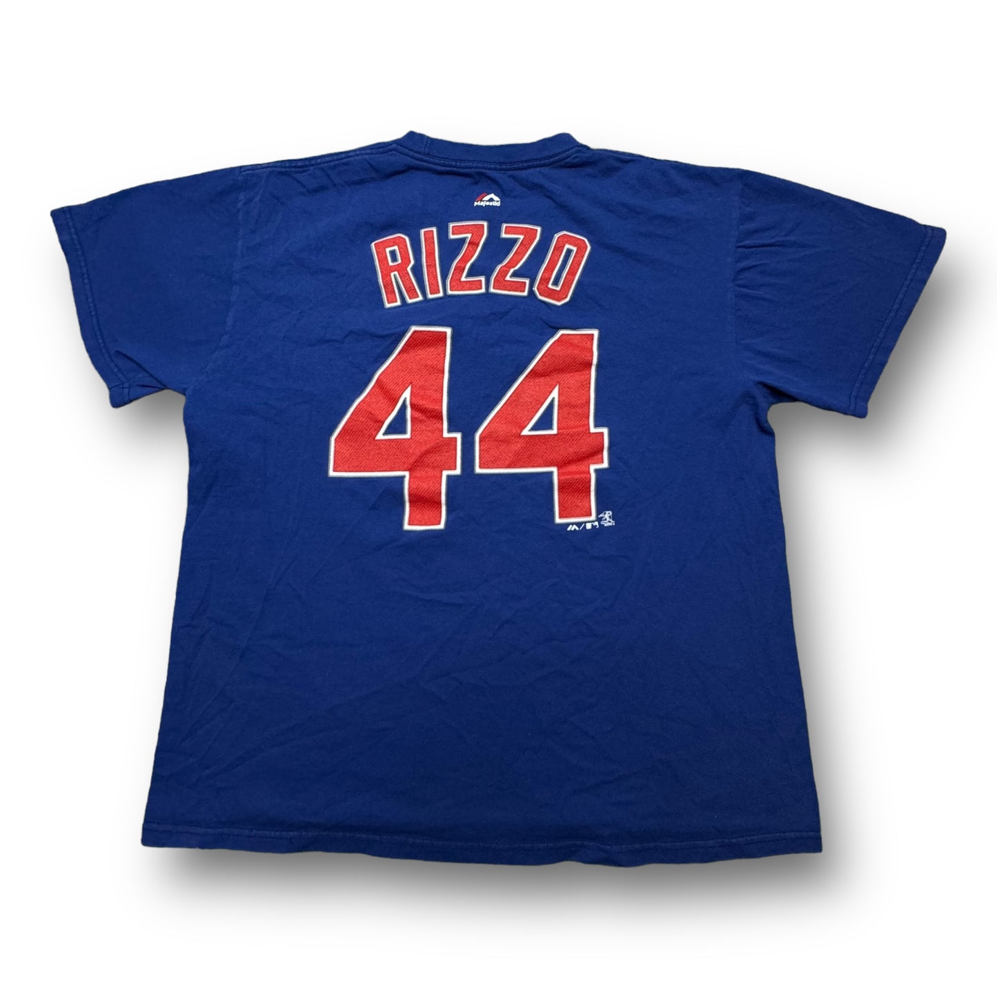 Chicago Cubs Rizzo 44 Blue Tee - L