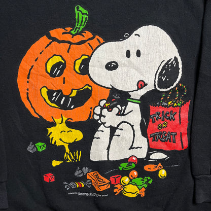 90s Peanuts Snoopy Halloween Crewneck (M)