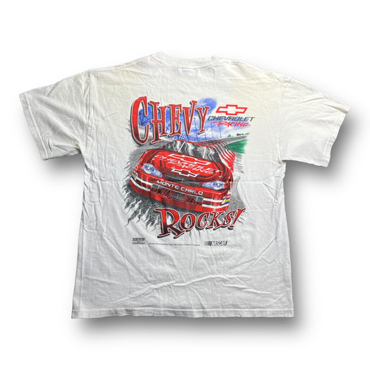 00s NASCAR Chevy Racing Tee - L