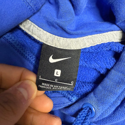 Blue Nike Classic Hoodie - L