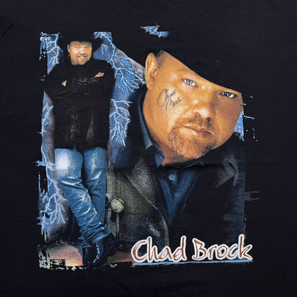 00s Chad Brock Lightning Tee - L