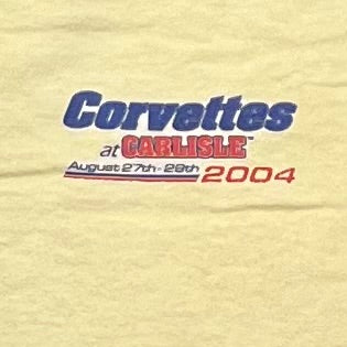 ‘04 Corvettes Carlisle Tee - XL