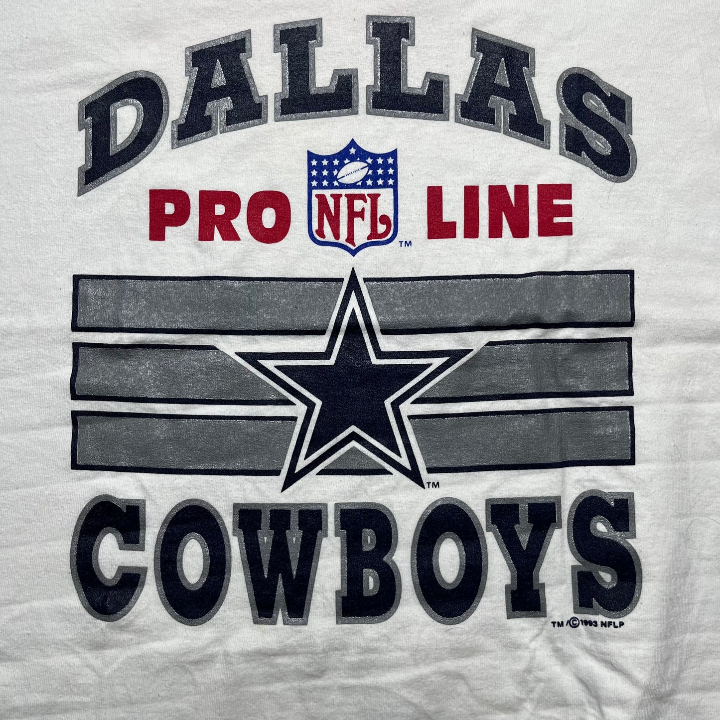 1993 Dallas Cowboys Pro Line Tee - L