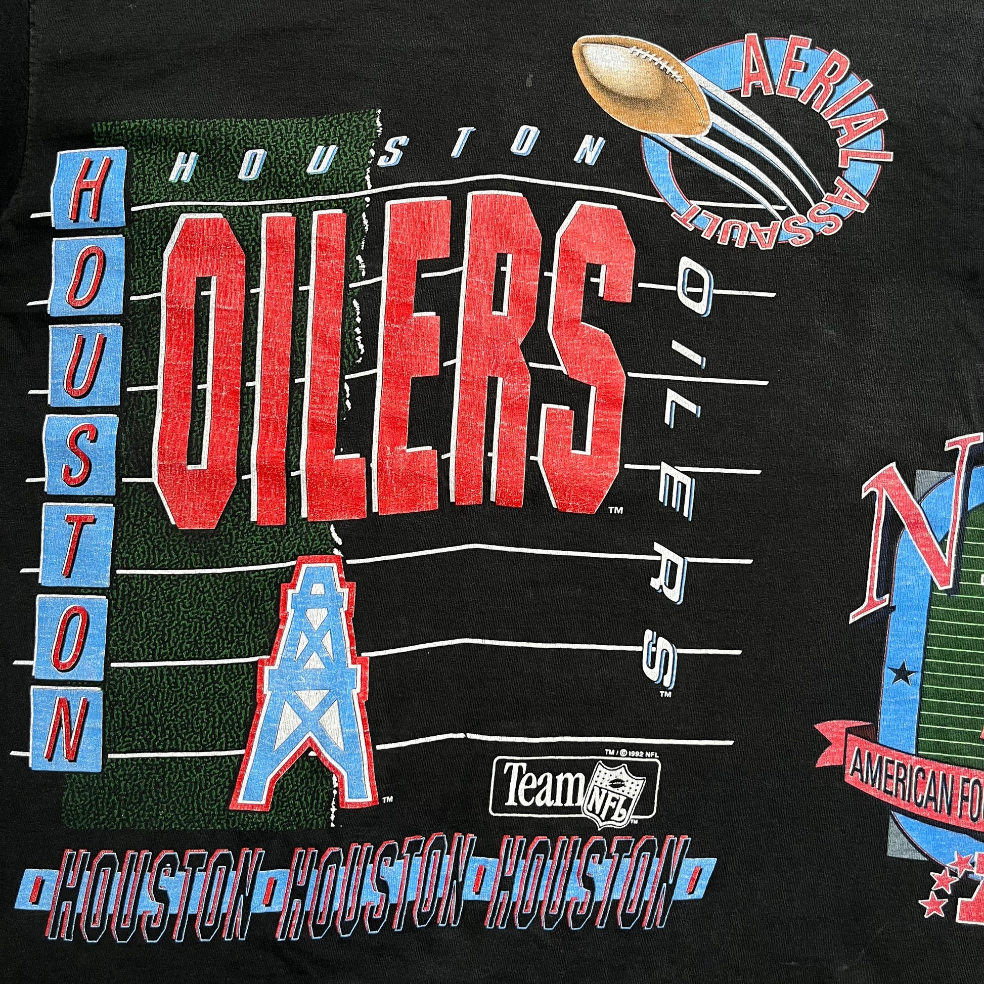 1992 Houston Oilers Tee (L) Misfitted Vintage