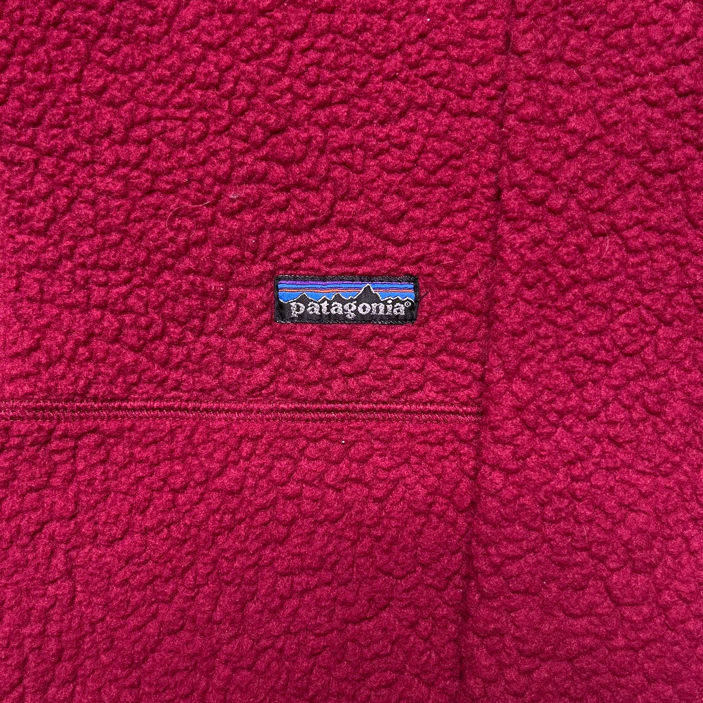 90s Patagonia Red Fleece Crewneck - XS