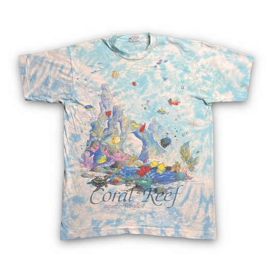 1992 Corral Reef Liquid Blue Tee (XL)