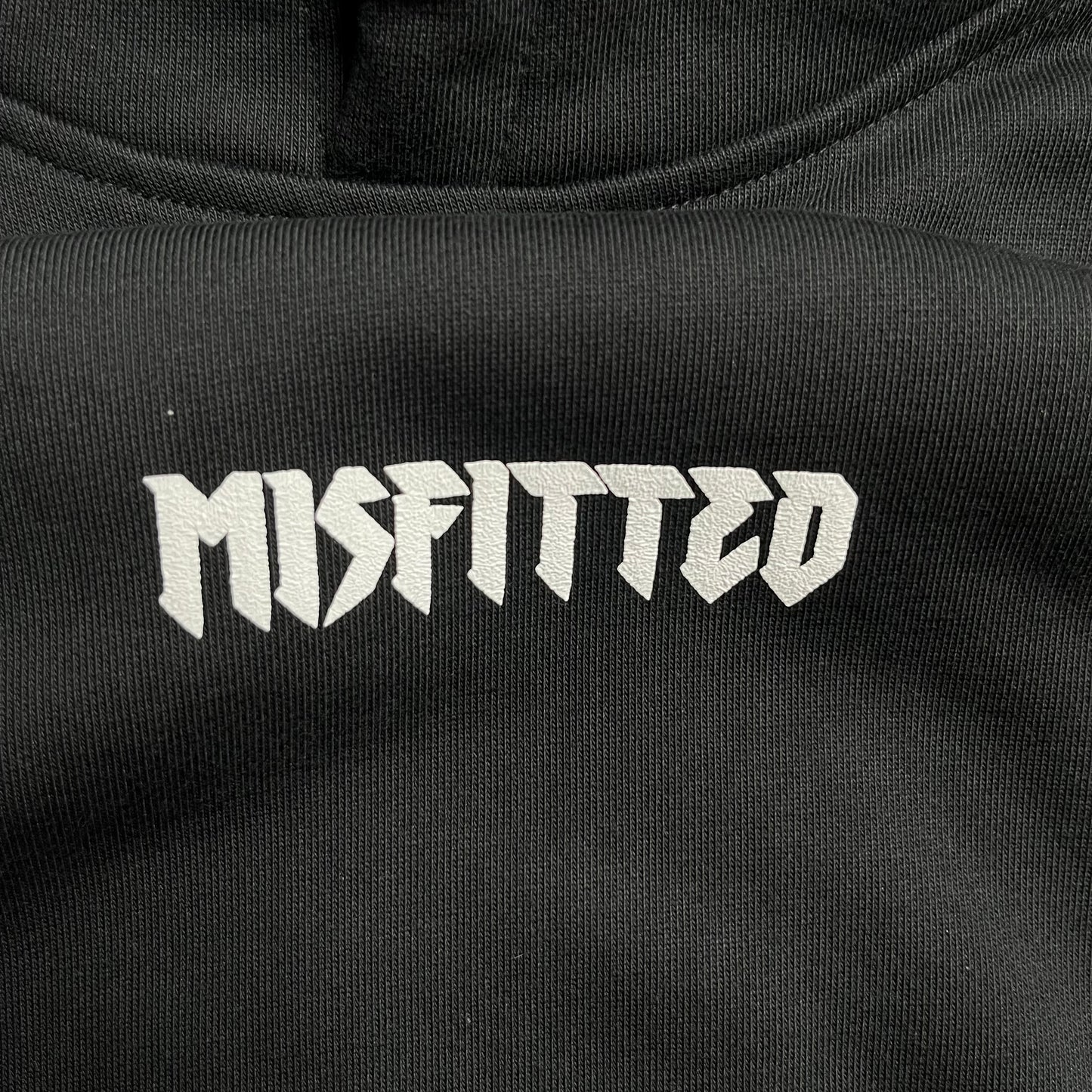 Misfitted Hoodie - Black