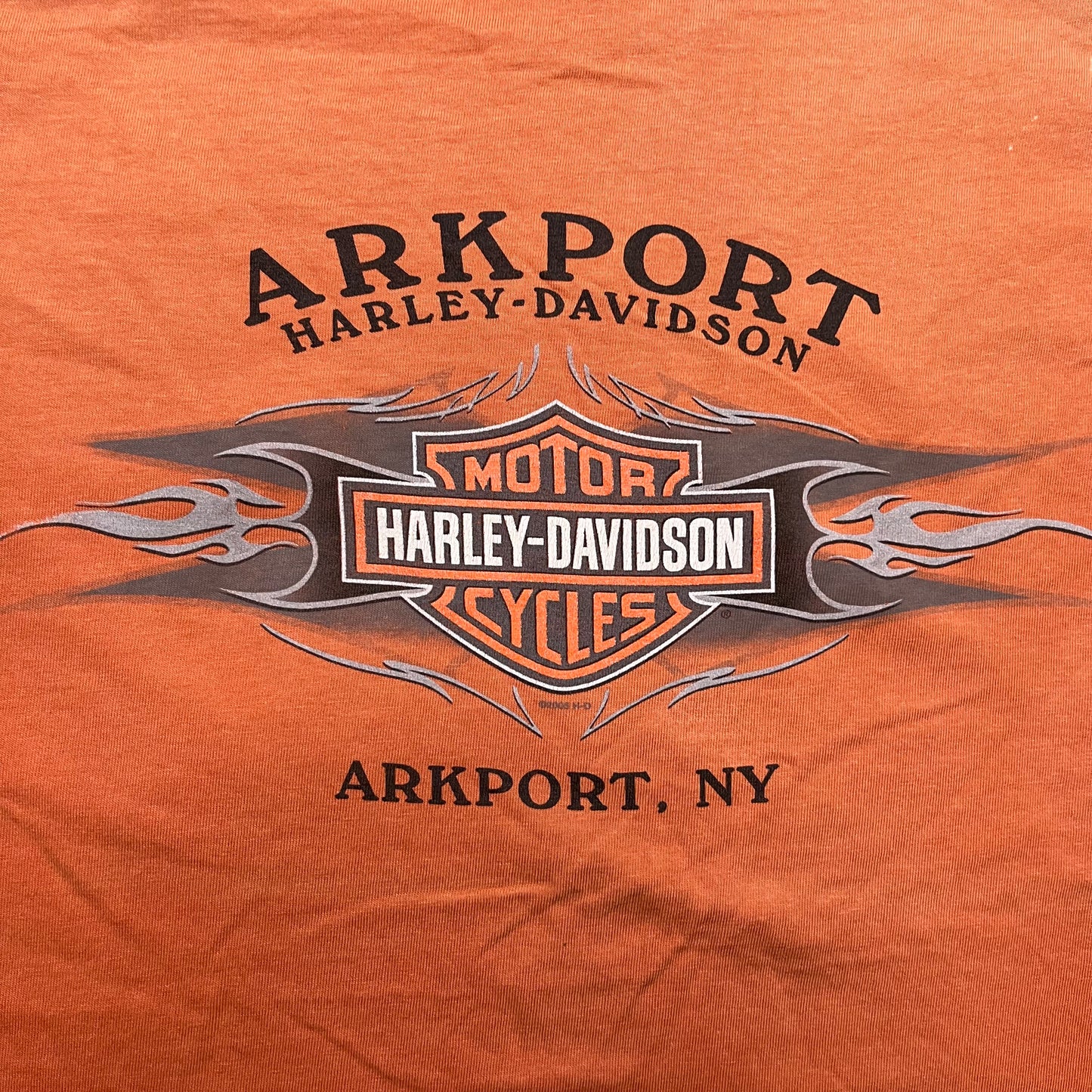 ‘05 Arkport Harley Davidson Tee - L