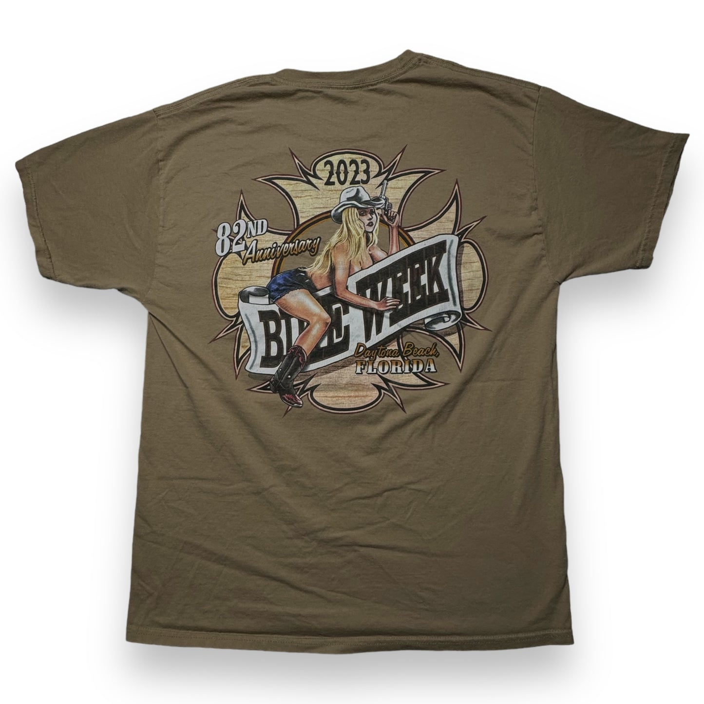 ‘23 Daytona Beach Bike Week Tee (L)