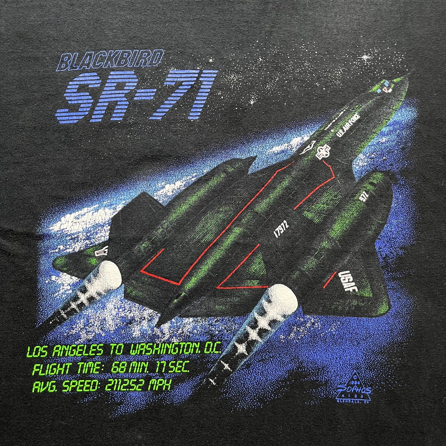 RARE 1994 Blackbird SR-71 Tee - M
