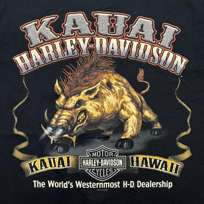 ‘10 Kauai Harley Davidson Tee - XL