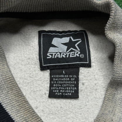 00s Starter Grey Crewneck - L