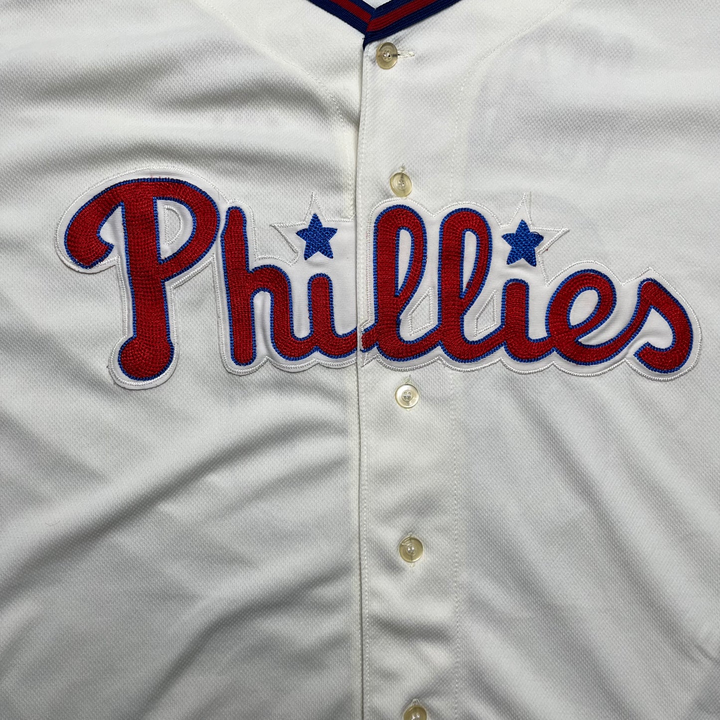 ‘08 Phillies Hamels World Series Jersey - XL