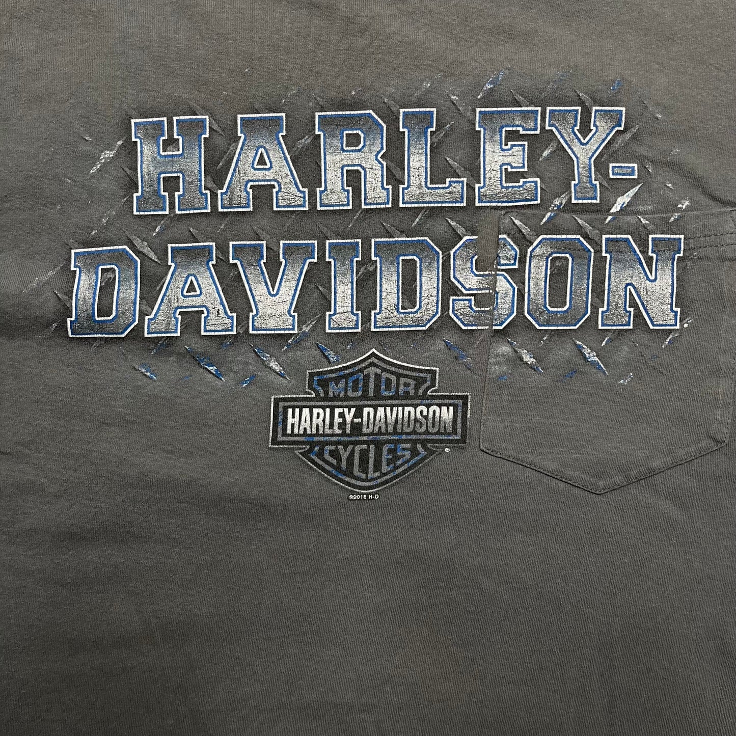 ‘18 San Antonio Harley Davidson Tee - L