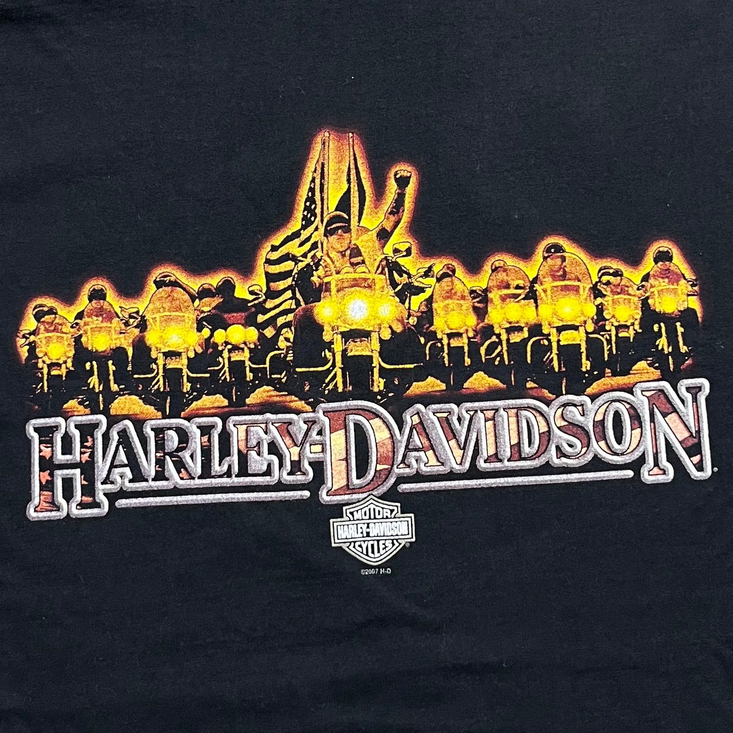 ‘07 Virginia Harley Davidson Tee - XL