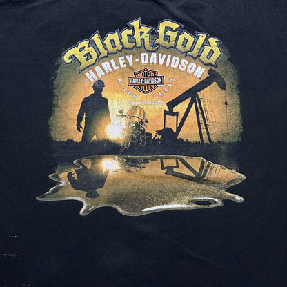 Black Gold Harley Davidson Tee - 2XL