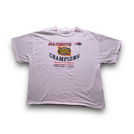 ‘04 Patriots Super Bowl Tee - XL