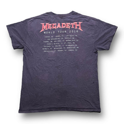 ‘16 Megadeth World Tour Tee - L