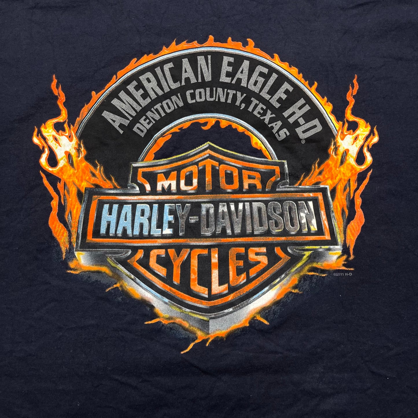 ‘16 American Eagle Harley Davidson Tee - 3XL