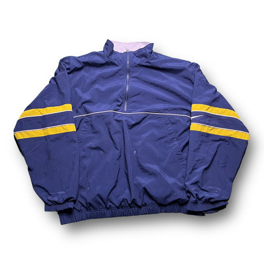 00s Navy Nike Windbreaker Jacket - 2XL