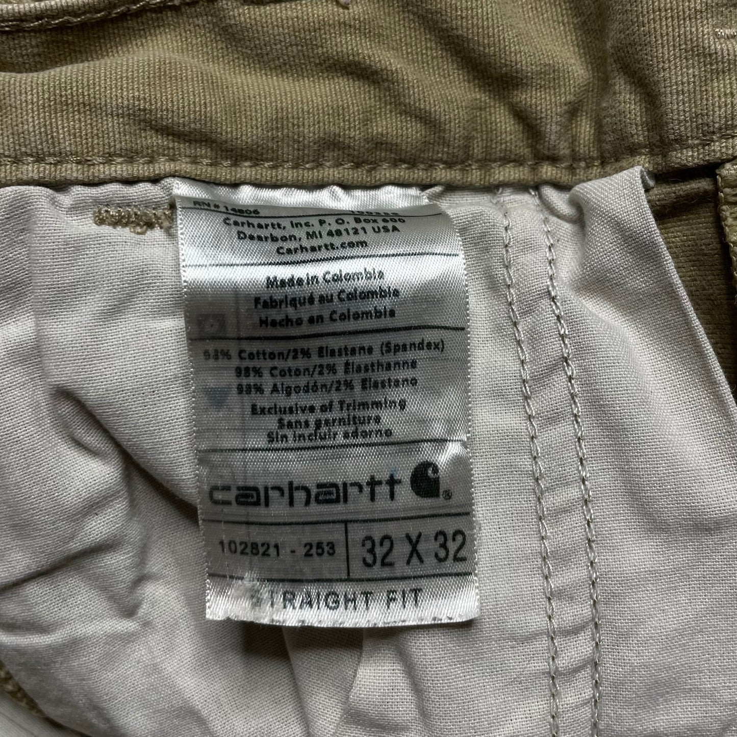 Carhartt Straight Fit Jeans (32x32)